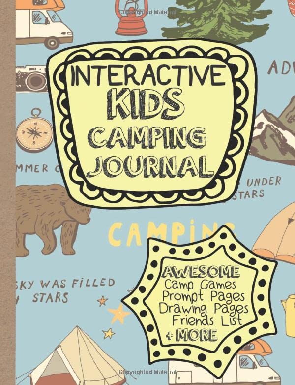 Camping gifts for kids | Camping journal